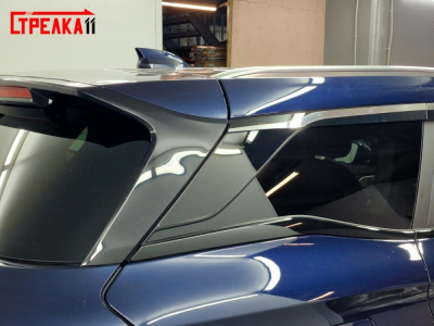 Накладки на задние боковые хром элементы для Соуист С09 | 2 штуки, декор