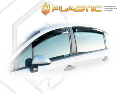 Дефлекторы ветровики Citroen C4 2004-2011 (LA)