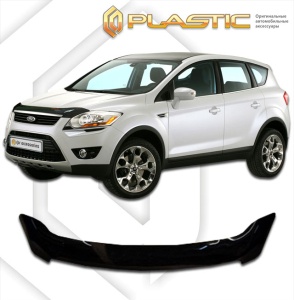 Дефлектор капота Ford Kuga 1 2008-2012 | черный