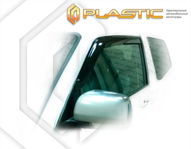Дефлекторы ветровики Mitsubishi Pajero 4 (3D) 2006-2014 (V83W, V87W, V88W)