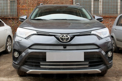 Защита радиатора для Toyota RAV4 (2015+) рестайл | Стандарт