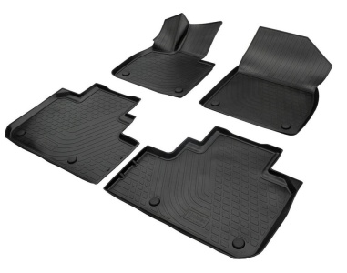 Коврики Лисян Л9 2023+ | полиуретановые, черные, Norplast