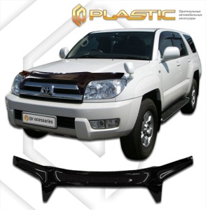 Дефлектор капота Toyota 4Runner 4 2002-2005 (N 215) | exclusive, черный