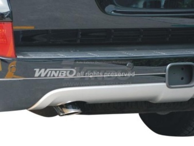 Насадка глушителя на Toyota Land Cruiser 200 07+/12+/15+ | нержавейка