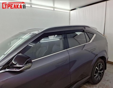 Дефлекторы GAC GS4 2025+ | из 6 частей, премиум, плоские, 2D