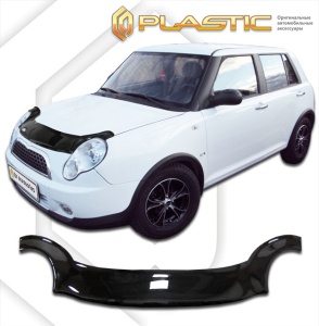 Дефлектор капота Lifan Smily 2010-2014 (320) | exclusive, черный