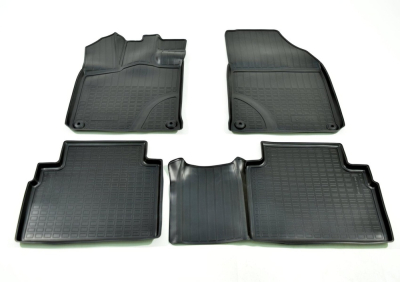 Коврики Geely Cityray 2024+ | полиуретановые, черные, Norplast