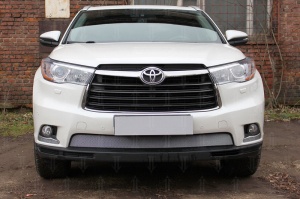 Защита радиатора для Toyota Highlander (2014-2016) дорестайл | Стандарт