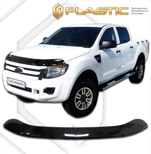 Дефлектор капота Ford Ranger 2011-2015 | черный