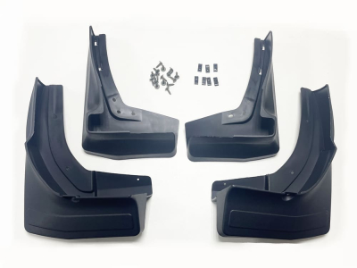 Брызговики OEM для Mercedes GLS (X166) 2015-2019 | для авто с порогами | комплект: передние+задние