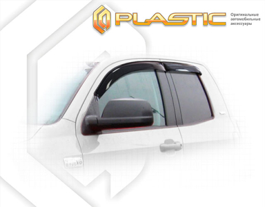 Дефлекторы ветровики Toyota Tundra 2 Double Cab 2007-2022 (XK50)