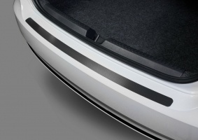 Накладка на задний бампер для Volkswagen Polo седан 2015+ рестайл | нержавейка, Rival