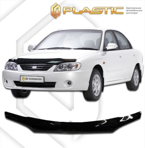 Дефлектор капота Kia Spectra 2004-2011 (2272 FB) | черный