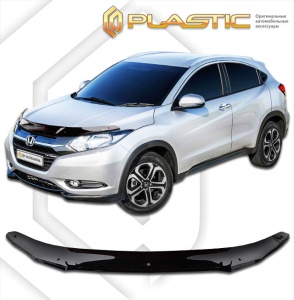 Дефлектор капота Honda HR-V 2 2014- | черный