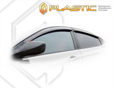 Дефлекторы ветровики Hyundai Solaris седан 2011-