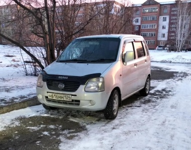 Дефлектор капота мухобойка SUZUKI WAGON R+ (2000-2003)