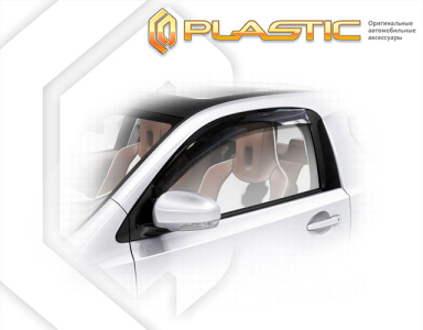 Дефлекторы ветровики Toyota iQ 2008- (KGJ10)