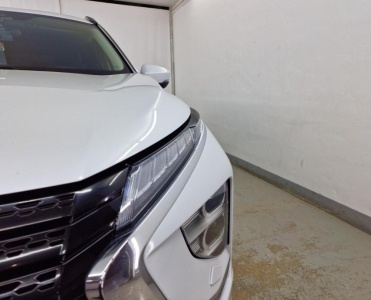 Накладки на фары для Mitsubishi Eclipse Cross 2021+ рестайл | 2 штуки, декор