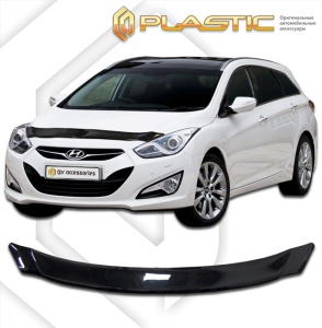 Дефлектор капота Hyundai i30 универсал 2012- | черный