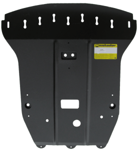 Защита картера BMW 3 (e90) 2008-2011 | двигатель + КПП + пневмогидроусилитель + рулевые тяги, 2 мм, сталь | MOTODOR | 00224