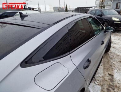 Дефлекторы Audi A7 / S7 (C8/4K) 2018+ | из 4 частей, премиум, плоские, 2D