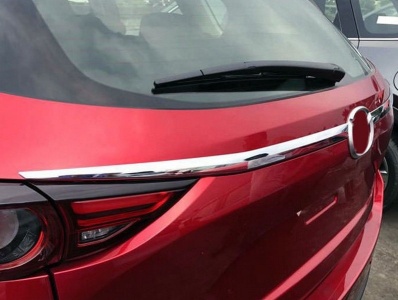 Хром молдинги на крышку багажника для Mazda CX-5 2017+