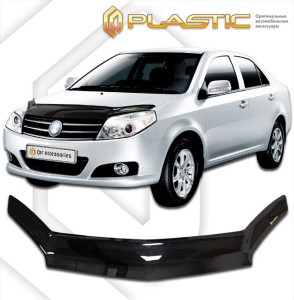 Дефлектор капота Geely MK 2008- | черный