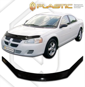 Дефлектор капота Dodge Stratus 2004-2006 | черный