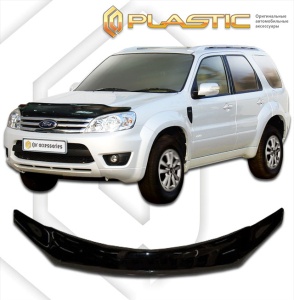 Дефлектор капота Ford Escape 2008-2012 (Европейская версия) | черный