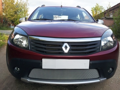 Защита радиатора для Renault Sandero Stepway (2010-2014) | Стандарт
