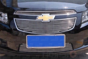 Решетки радиатора Chevrolet Cruze SD : ВЕРХ и СЕРЕДИНА и НИЗ