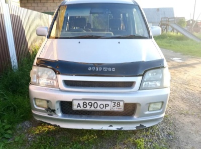Дефлектор капота мухобойка HONDA STEPWGN (RF1, RF2) (1996-2001) S-образное крепление
