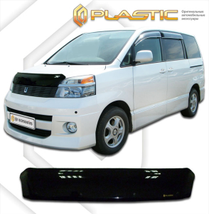 Дефлектор капота Toyota Voxy 1 2001-2007 (AZR60/65G) | черный