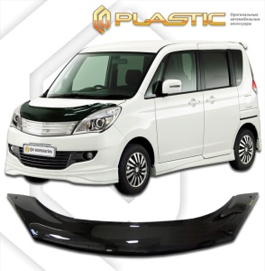 Дефлектор капота Mitsubishi Delica D:2 2011-2015 | черный