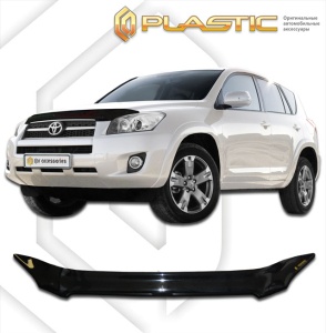 Дефлектор капота Toyota Rav4 30 2009- | черный
