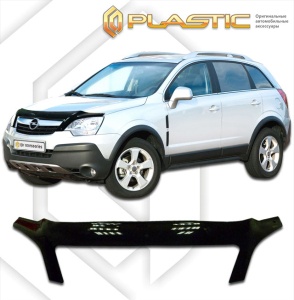 Дефлектор капота Opel Antara 2007-2015 | exclusive, черный