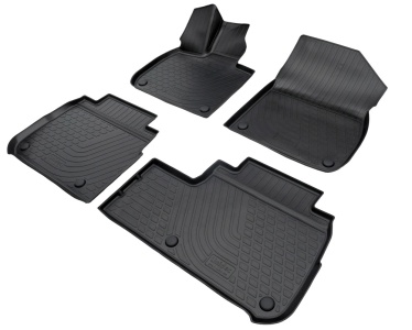 Коврики LiXiang L7 2024+ (рестайлинг) | полиуретановые, черные, Norplast