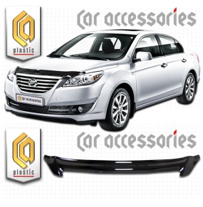 Дефлектор капота Lifan Cebrium 2014- | черный