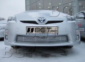 Тюнинговая решетка в бампер для Toyota Prius 2009+ тип Grille Bottom | Нижняя