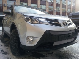 Защита радиатора для Toyota RAV4 (2013-2014) дорестайл | Стандарт