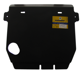 Защита картера Nissan Patrol 2010-2018 | двигатель + КПП + раздатка, 3 мм, сталь | MOTODOR | 11407