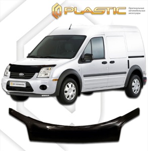 Дефлектор капота Ford Transit Connect 1 2001-2013 | exclusive, черный