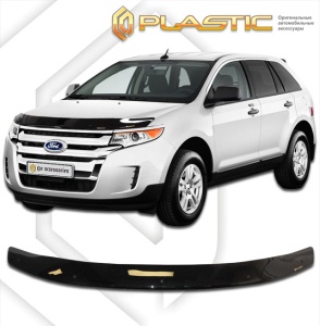 Дефлектор капота Ford Edge 2011- | черный