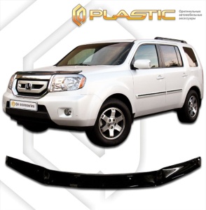 Дефлектор капота Honda Pilot 2 2008-2015 | черный