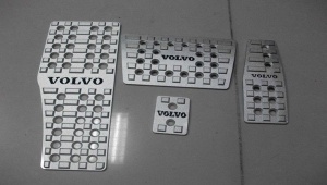 Накладки на педали, АТ для VOLVO XC60, XC90