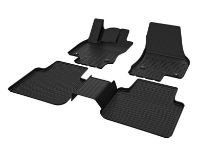 Коврики Volkswagen Tiguan L Pro 2024+ (Китай) | полиуретановые, черные, Norplast