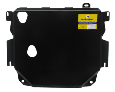 Защита картера Opel Antara 2006-2011 | двигатель + КПП, 2 мм, сталь | MOTODOR | 03014