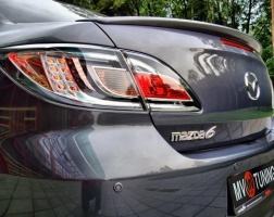 Лип-спойлер на крышку багажника для Mazda 6 GH седан (2008-2012)