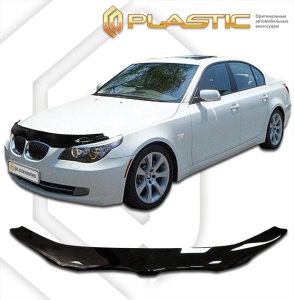 Дефлектор капота BMW 5 Series 2003-2010 (E60) | черный