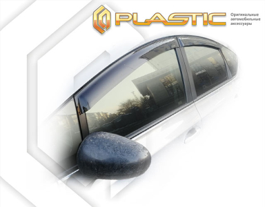 Дефлекторы ветровики Toyota Prius Alpha 2011-2021 (ZVW40W, ZVW41W)